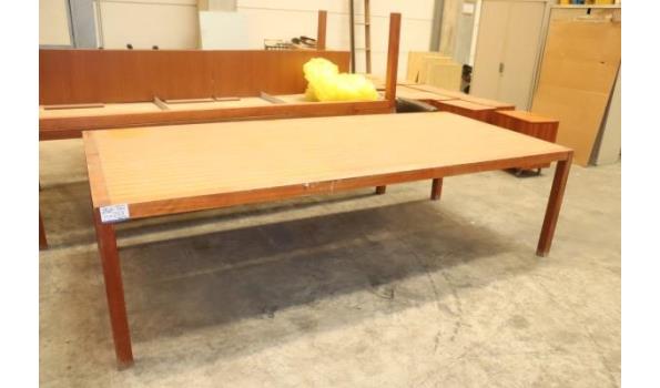 houten tafel afm 294x133x81cm